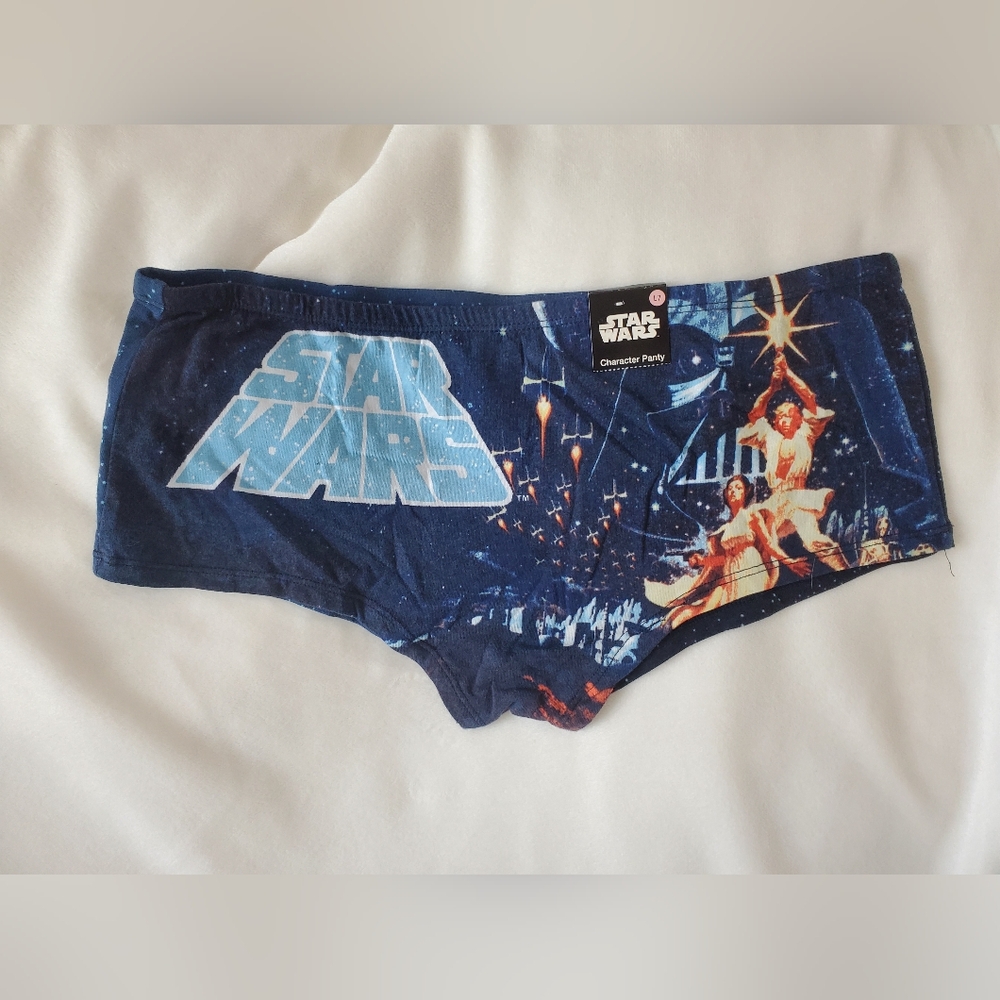 Star Wars Blue Character Print Bottoms